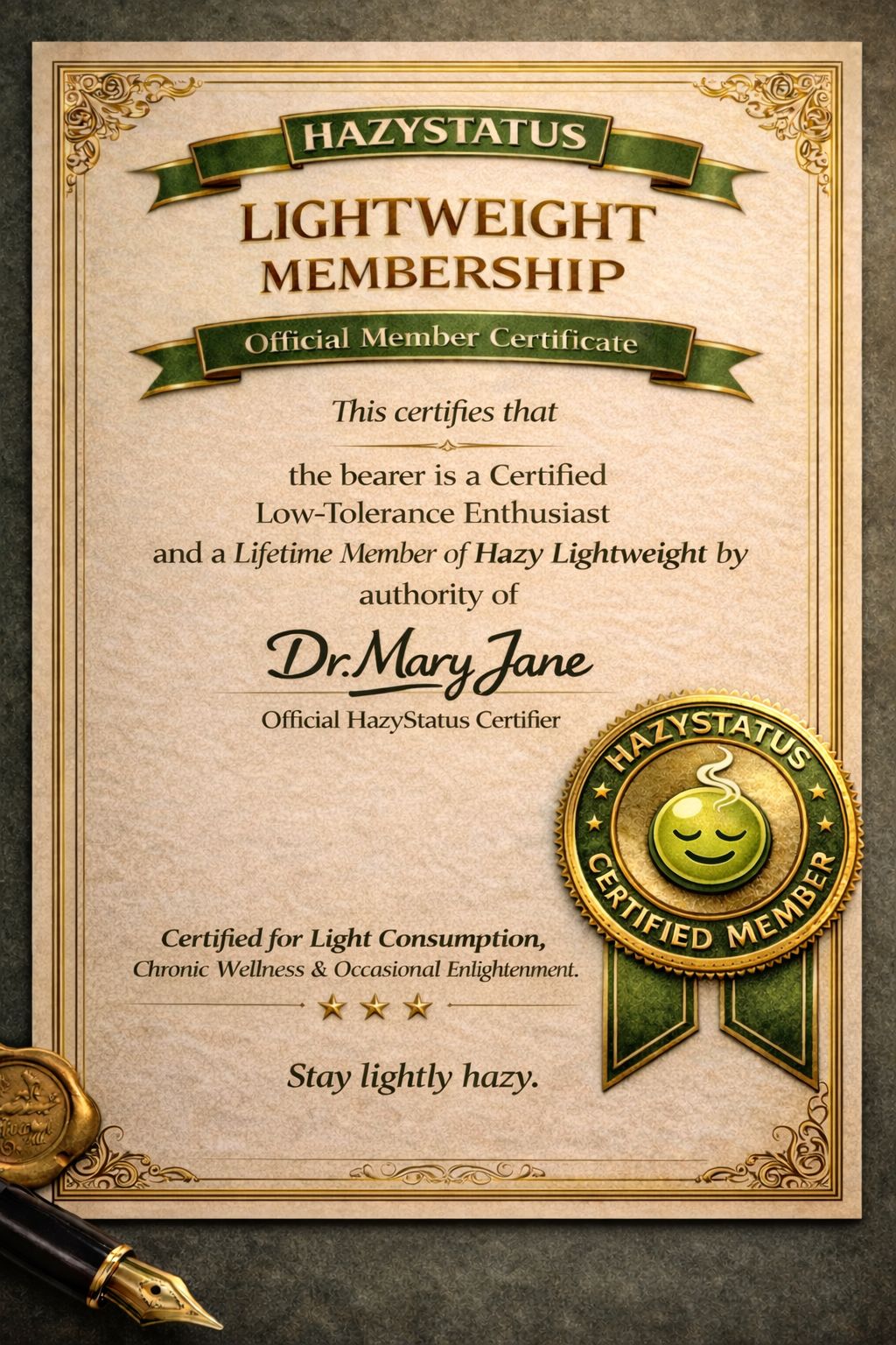 Hazy Lightweight Digital Membership Kit