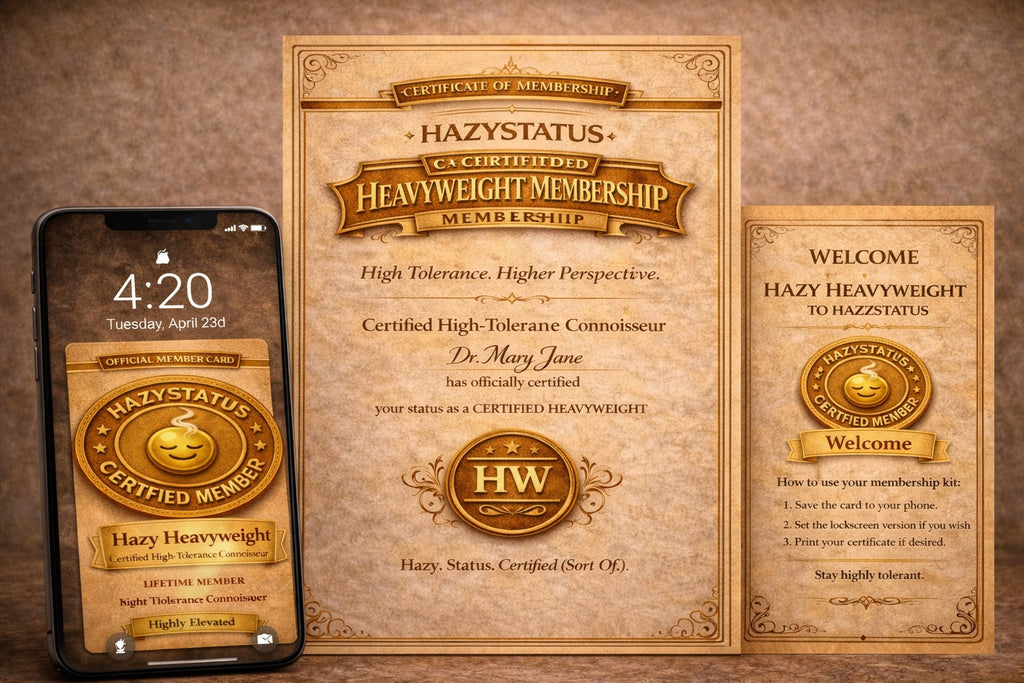 Hazy Heavyweight Digital Membership Kit