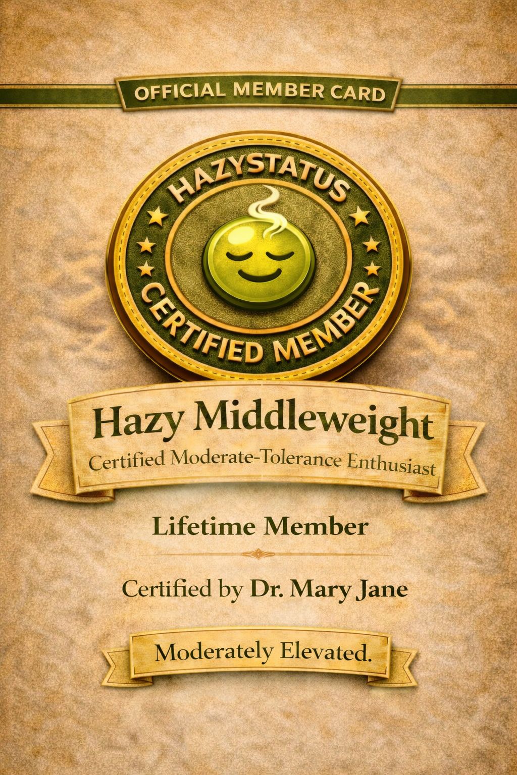 Hazy Middleweight Digital Membership Kit